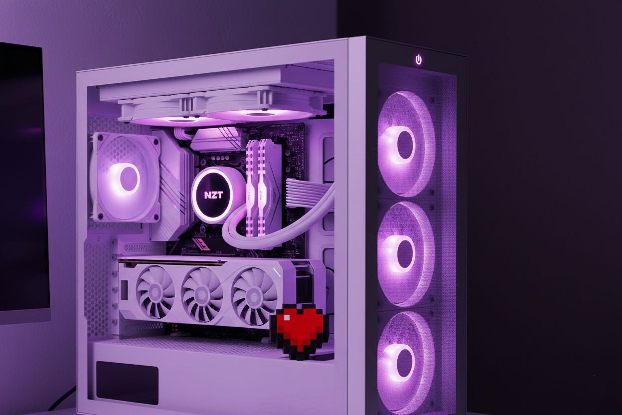 Pixel Kalp Anahtarlık | RGB Setup Uyumlu Gamer Aksesuar – Twoora